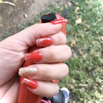 Bella Nails and Spas - By Monica, Acrylic Gel Nails. Christmas and welcomed the New Year with this beautiful color design. 2020 - Nail Salons Near Me - Riverside, California Bella Nails and Spas - By Monica, Acrylic Gel Nails. Christmas and welcomed the New Year with this beautiful color design. 2020 - Nail Salons Near Me - Riverside, California
