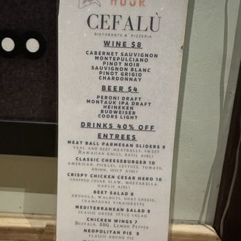 Cefalu - Virally happy hour menu - Italian Near Me - Huntington, New York Cefalu - Virally happy hour menu - Italian Near Me - Huntington, New York