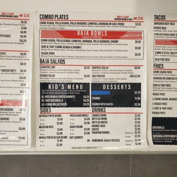 Señor Burro - Menu - Mexican Near Me - La Mesa, California