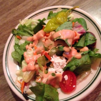 Mayflower Cafe - Dinner salad with come back sauce - Seafood Near Me - Jackson, Mississippi