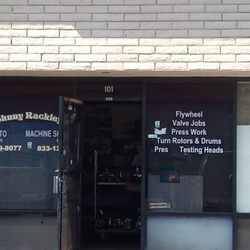 Johnny Rackley's Automotive Machine Shop - Entrance