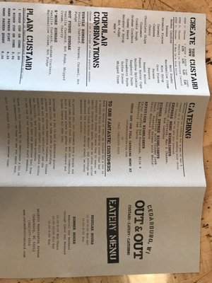Menu photo 6 Out & Out Cedarburg, WI Menu photo 6 Out & Out Cedarburg, WI