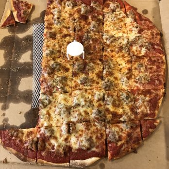 Rosati's Pizza - Cheese should go to the outside of the pizza - Pizza Near Me - Crystal Lake, Illinois Rosati's Pizza - Cheese should go to the outside of the pizza - Pizza Near Me - Crystal Lake, Illinois