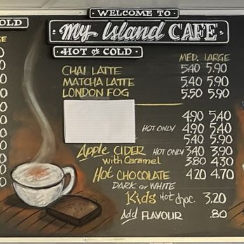My Island Café - Menu - Cafes Near Me - Vancouver, British Columbia My Island Café - Menu - Cafes Near Me - Vancouver, British Columbia