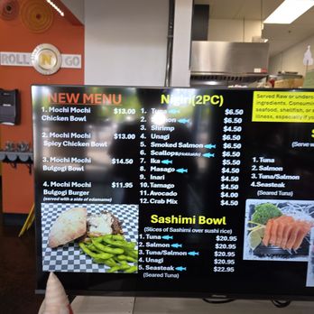 Roll n Go Sushi - New menu items - Sushi Bars Near Me - Fair Oaks, California Roll n Go Sushi - New menu items - Sushi Bars Near Me - Fair Oaks, California