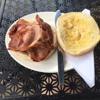 The Black Mulberry - Bacon sandwich. - Cafes Near Me - Knaresborough, NYK The Black Mulberry - Bacon sandwich. - Cafes Near Me - Knaresborough, NYK