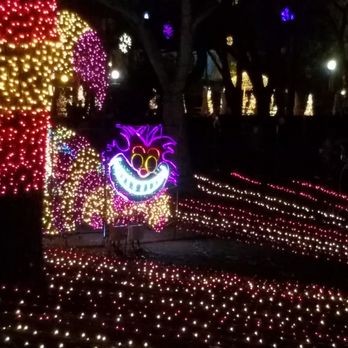Zoolights - Alice in Wonderland display - Local Flavor Near Me - Chicago, Illinois