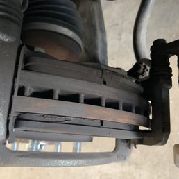 My " extremely low break pad" they said should be immediately replaced My " extremely low break pad" they said should be immediately replaced