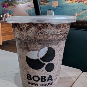 Boba Snow House - cookies and cream - Bubble Tea Near Me - Northridge, California