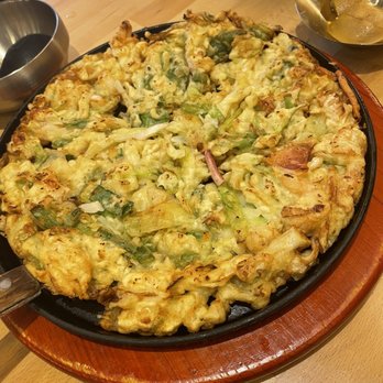 Daesung Korean Noodle - seafood Haemul Pajeon - Korean Near Me - Flushing, New York