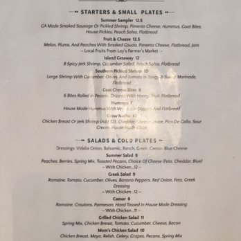 Grow fresh local food - Menu, Front - New American Near Me - Macon, Georgia Grow fresh local food - Menu, Front - New American Near Me - Macon, Georgia