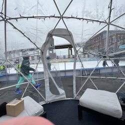 Canalside - View from Rinkside igloo