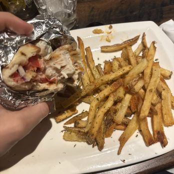 Black Olive - Souvlaki in Pita - Greek Near Me - Voorhees, New Jersey Black Olive - Souvlaki in Pita - Greek Near Me - Voorhees, New Jersey