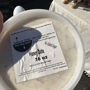 Uptown Farmers Market - Honey date yogurt - Farmers Market Near Me - Phoenix, Arizona