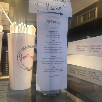 Joe's Pizza - Pizza Near Me - Brooklyn, New York