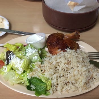 Ani's Chicken - 1/4 chicken plate - Mediterranean Near Me - Montebello, California
