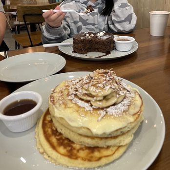 Belly Cake - Choco Coco Banana Brulee - Pancakes Near Me - Bayside, New York Belly Cake - Choco Coco Banana Brulee - Pancakes Near Me - Bayside, New York