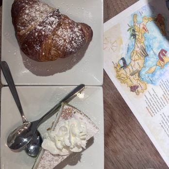 VV The Italian Experience - Croissant and Ricotta pistachio cake - Italian Near Me - Cincinnati, Ohio VV The Italian Experience - Croissant and Ricotta pistachio cake - Italian Near Me - Cincinnati, Ohio