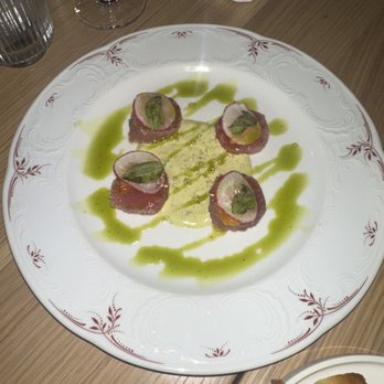 Lupo - ahi tuna crudo - Italian Near Me - Banff, Alberta Lupo - ahi tuna crudo - Italian Near Me - Banff, Alberta