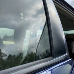We drove the car home and after a few hours see this. We call and get told "we will only fix it once". Then blames us! We drove the car home and after a few hours see this. We call and get told "we will only fix it once". Then blames us!