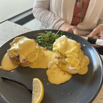 The Boathouse - Crab Benedict - Seafood Near Me - Saint Johns, Florida