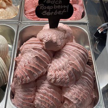 GB Gelato - Peach Raspberry Sorbet - Gelato Near Me - Carmichael, California