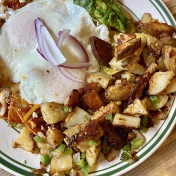 Art's Corner Cafe - Chilaquiles with red and green sauce - Breakfast & Brunch Near Me - Ventura, California