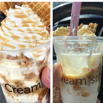 Creamistry - Guess which is mine.. - Desserts Near Me - Bakersfield, California