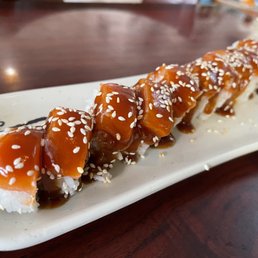 Crab rangoon roll.