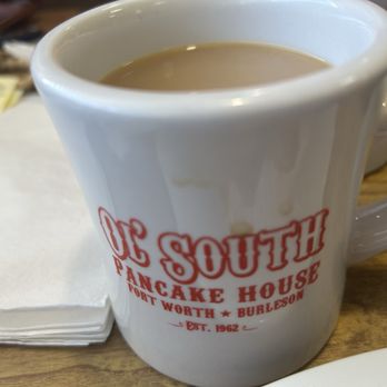 Ol' South Pancake House - Best way to start your morning with a good ol cup of coffee - Breakfast & Brunch Near Me - Fort Worth, Texas Ol' South Pancake House - Best way to start your morning with a good ol cup of coffee - Breakfast & Brunch Near Me - Fort Worth, Texas