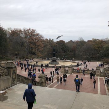 Central Park Conservancy - Fountain at the top of the steps - Parks Near Me - New York, New York