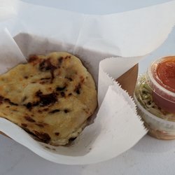 ZPotes Food Truck - Steak n' cheese with sides.