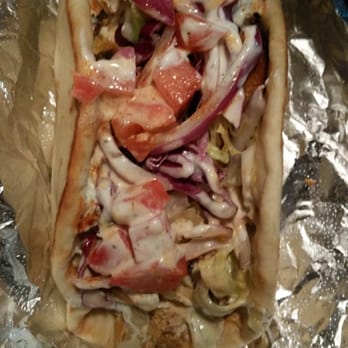 Extreme Hummus - Omg chicken gyro - Mediterranean Near Me - Citrus Heights, California