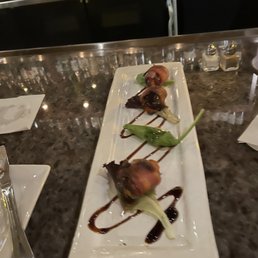 Bacon wrapped dates