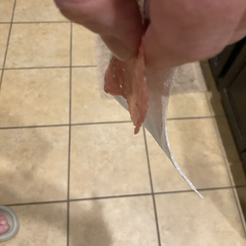 Jersey Mike's Subs - This would be a paper towel which is thicker than the 4 pieces of salami on a large. - Fast Food Near Me - La Porte, Texas Jersey Mike's Subs - This would be a paper towel which is thicker than the 4 pieces of salami on a large. - Fast Food Near Me - La Porte, Texas