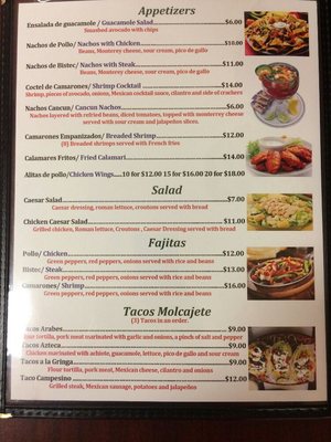 Menu photo 3 El Molcajete Mexican Restaurant Freehold, NJ Menu photo 3 El Molcajete Mexican Restaurant Freehold, NJ