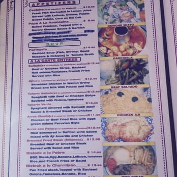 Thai Peru Restaurant - Menu page 5 - Thai Near Me - Camarillo, California Thai Peru Restaurant - Menu page 5 - Thai Near Me - Camarillo, California