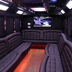 All new 2016 luxury limo bus !