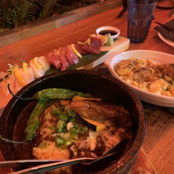 Tamari Bar - WAGYU BEEF HAYASHI RICE, Kyoto mac and cheese, 3 Kinds Sahimi - Izakaya Near Me - Seattle, Washington