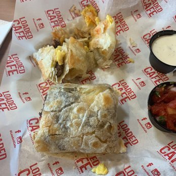 Loaded Cafe - Sausage Breakfast Burrito - Breakfast & Brunch Near Me - Santa Ana, California Loaded Cafe - Sausage Breakfast Burrito - Breakfast & Brunch Near Me - Santa Ana, California
