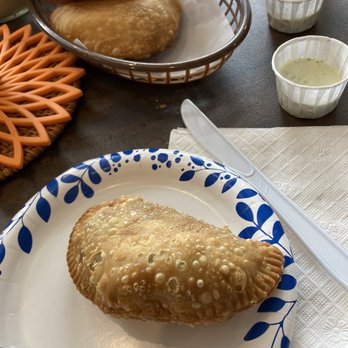 Cousins Cuban Cafe - Spinach and cheese empanada - Cuban Near Me - Black Mountain, North Carolina