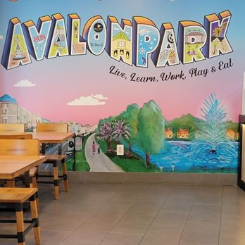 The Bakery Colombian Cafe - Mural inside - Coffee & Tea Near Me - Orlando, Florida