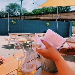 Easy Does It - Rose on the patio