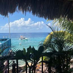 View from our table