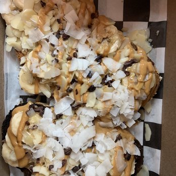 Root - Banana Almond Joy Toast - Vegan Near Me - Newport, Rhode Island