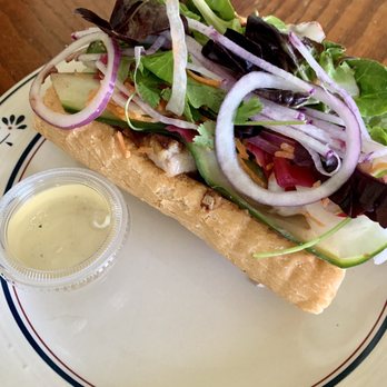 Manresa Bread - Pork Belly Banh Mi to go, during shelter-in-place. Delicious! - Breakfast & Brunch Near Me - Campbell, California Manresa Bread - Pork Belly Banh Mi to go, during shelter-in-place. Delicious! - Breakfast & Brunch Near Me - Campbell, California