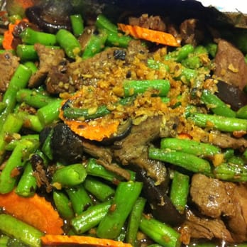 Top Thai Table - Green and Black Bean with Garlic Sauce $8.99 - Thai Near Me - San Dimas, California Top Thai Table - Green and Black Bean with Garlic Sauce $8.99 - Thai Near Me - San Dimas, California