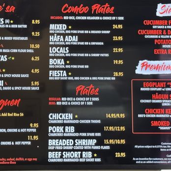 Red Rice - Menu - Barbeque Near Me - Las Vegas, Nevada