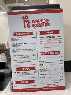 Menu photo 4 Roaming Rooster Washington, DC, DC