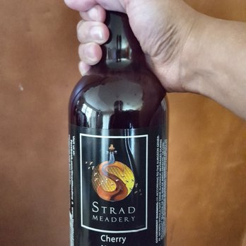 Strad Meadery - Cherry season y'all. 750ml bottle for $17 - Meaderies Near Me - Rancho Cordova, California Strad Meadery - Cherry season y'all. 750ml bottle for $17 - Meaderies Near Me - Rancho Cordova, California